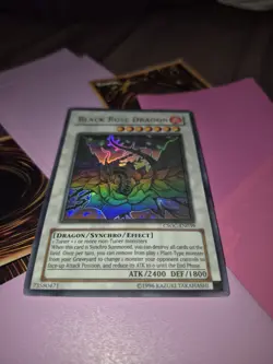 BLACK ROSE DRAGON - UNLIMITED GHOST RARE NM/VLP CSOC-EN039 - YUGIOH EXOTIC! - Image 5