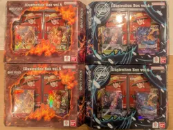 One Piece Illustration Box Vol. 5 & 6 *LOT OF 4* NEW SEALED IN HAND - Image 1