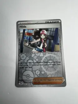 Hilda 84/86 SV White Flare Reverse Holo Card Pokemon TCG NM Pack Fresh - Image 1