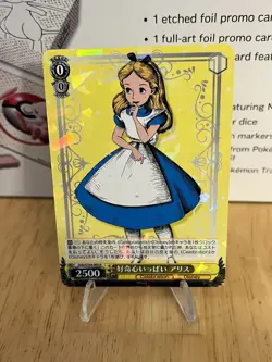 Weiss Schwarz Disney 100 Years of Wonder Holo Card Alice Dds/S104-003 R - Image 1