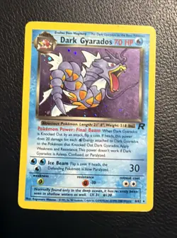 Dark Gyarados 8/82 Holo Team Rocket Prerelease Promo Pokemon Card - NM - Image 1