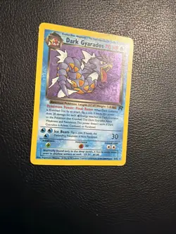 Dark Gyarados 8/82 Holo Team Rocket Prerelease Promo Pokemon Card - NM - Image 3
