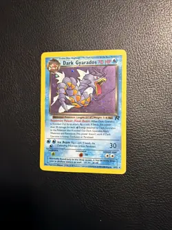 Dark Gyarados 8/82 Holo Team Rocket Prerelease Promo Pokemon Card - NM - Image 4