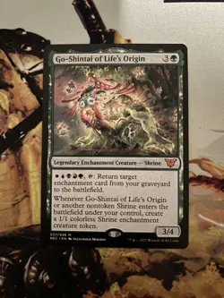 1x Go-Shintai of Life’s Origin MTG Kamigawa: Neo Dynasty: Commander Nonfoil NM - Image 1