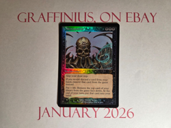 RARE Foil - Necropotence Deckmasters Garfield vs Finkel MTG Magic The Gathering - Image 1