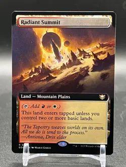 Radiant Summit (Extended Art) Commander: Edge of Eternities Regular 0043 - Image 1