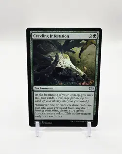 Crawling Infestation Uncommon Magic The Gathering TCG Innistard Crimson Vow 193 - Image 1