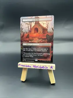 Blood Crypt (Borderless) Lorwyn Eclipsed Double Sided Shock land - Image 1