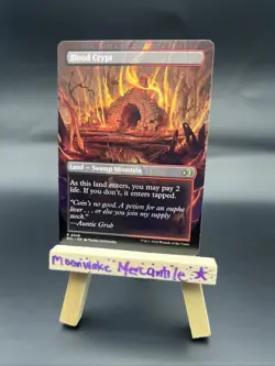 Blood Crypt (Borderless) Lorwyn Eclipsed Double Sided Shock land - Image 2