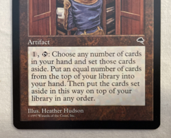 1x Scroll Rack Tempest MTG Magic the Gathering LP/NM - Image 3