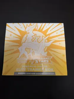 Pokemon Center Sword & Shield Brilliant Stars Elite Trainer Box ETB SEALED 820650850066 - Image 1