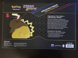 Pokemon TCG Sword & Shield Crown Zenith Pikachu VMAX Special Collection Box NEW - Image 2