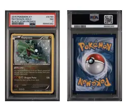 PSA 7 2015 POKEMON XY BLACK STAR PROMOS #XY64 RAYQUAZA-HOLO BLACK STAR PROMOS - Image 3