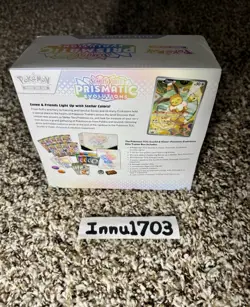 Pokemon TCG SV8.5 Prismatic Evolutions Elite Trainer Box Factory Sealed - Image 4