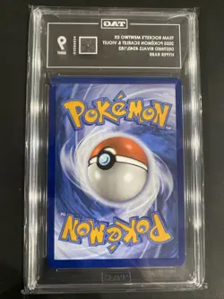 Pokemon Team Rockets Mewtwo EX Hyper Rare Holo Destined Rivals 2025 TAG 9 Mint! - Image 2