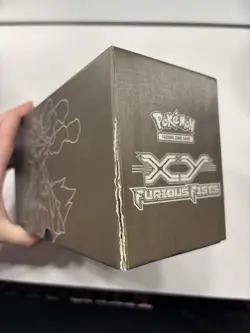 Pokemon XY Furious Fists ETB OPENED/USED Mega Lucario W/ DICE - Image 2
