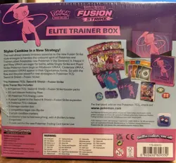 Pokemon TCG: Sword & Shield Fusion Strike Elite Trainer Box Factory Sealed New 820650809330 - Image 3