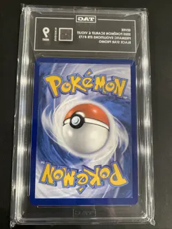 Eevee Black Star Promo Prismatic Evolutions 173 Pokemon 2025 TAG 9 Mint Full Art - Image 2