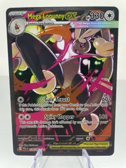 Mega Lopunny Ex 128/094 Special Illustration Rare Phantasmal Flames - Pokemon NM - Image 1