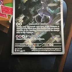 Pokemon Mewtwo TCG Black Star Promos SVP052 #52 NM - Image 3