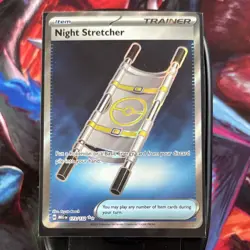 Pokemon TCG Night Stretcher Trainer Ultra Rare Holo Me01: Mega Evolution 173/132 - Image 1
