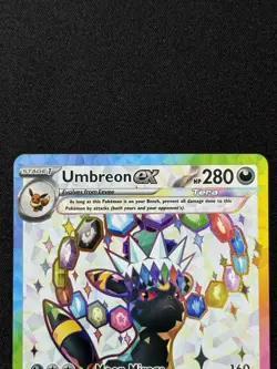 Pokemon Prismatic Evolutions SVP Umbreon ex 176 Espeon ex 175 Black Star Promos - Image 4