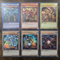 Yu-Gi-Oh! LC01 25th Anniversary Set Of 6 Cards (Legendary Collection) NM - Image 1