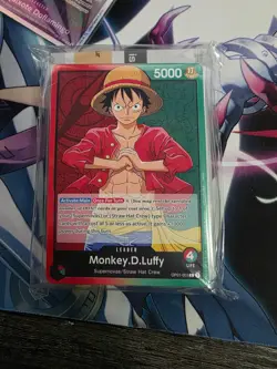 One Piece Card Game Monkey D. Luffy Demo Deck English Edition Post-errata Sealed - Image 1