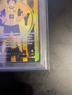 PSA10 One Piece BvB Borussia Dortmund Monkey D. Luffy Promo Karte St13-003 TCG - Image 2