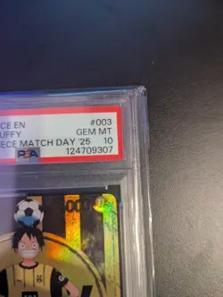 PSA10 One Piece BvB Borussia Dortmund Monkey D. Luffy Promo Karte St13-003 TCG - Image 5