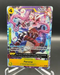 Perona OP14-111 (Alternate Art) OP-14 The Azure Sea's Seven Foil - Image 1
