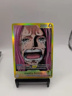 One Piece TCG - OP13-100 Jewelry Bonney Alt Art Leader - English - Luffy - Zoro - Image 1
