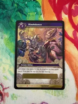 Slashdance world of warcraft wow tcg loot unscratched - Image 1