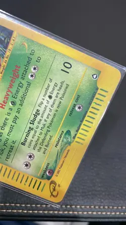 Muk Pokemon Card TCG ENG E-Series Aquapolis H17/H32 Holo Rare Vintage #H17 - Image 3