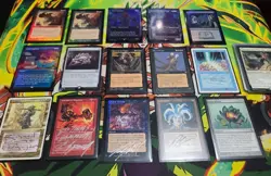 Magic The Gathering Card Lot Signed Foil Vintage - Image 1