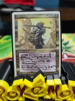 Magic The Gathering Card Lot Signed Foil Vintage - Image 2