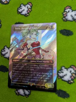 Terra, Herald of Hope Surge Foil Final Fantasy Magic the Gathering 0212 - Image 2