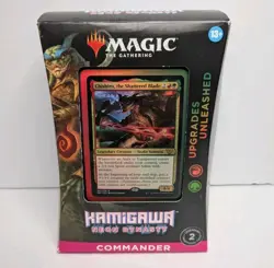 Kamigawa: Neon Dynasty Commander Deck - Upgrades Unleashed MTG Brand New Sealed 195166105352 - Image 1