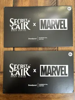 Magic: The Gathering Secret Lair x Deadpool Secret Lair-FOIL VERSION IN HAND - Image 1