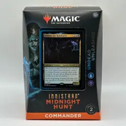 MTG Undead Unleashed Innistrad Midnight Hunt Commander Deck Magic The Gathering - Image 1