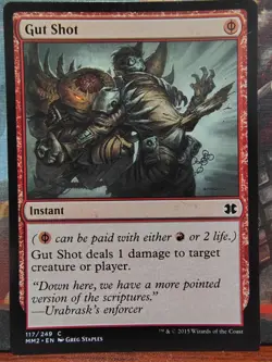 Gut Shot x4 - MTG Modern Masters 2015 - Regular - LP - Playset - Image 2