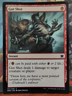 Gut Shot x4 - MTG Modern Masters 2015 - Regular - LP - Playset - Image 4