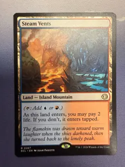 Steam Vents #267 Rare - MTG Lorwyn Eclipsed ECL PACK FRESH - Image 1