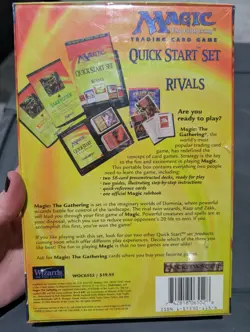 Magic: The Gathering Quick Start Set Rivals **Sealed Box** Original Tag* WOC6552 - Image 2