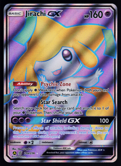 Jirachi GX 79a/236 Pokemon Unified Minds English Alternate Art - Image 1