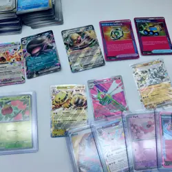 Pokemon 1100+ Karten Sammlung Modern Bulk + Mappe Prismatische Entwicklungen ex - Image 4