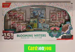 Pokemon ° Blooming Waters Premium Collection ° 151 ° SV3.5 ° Scarlet & Violet - Image 1