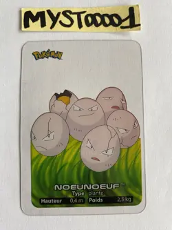 Carte Pokemon Lamincards Noeunoeuf 102 Francais 2005 Occasion - Image 1