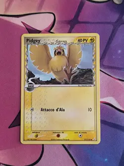 Pokemon Karte Pidgey 77/110 - EX Holon Phantoms Set Pokemon Taubsi Delta Species - Image 1