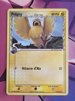 Pokemon Karte Pidgey 77/110 - EX Holon Phantoms Set Pokemon Taubsi Delta Species - Image 2